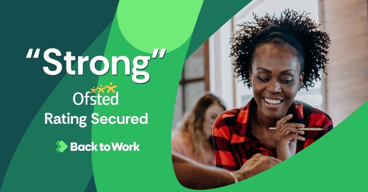 back to work secures strong ofsted rating
