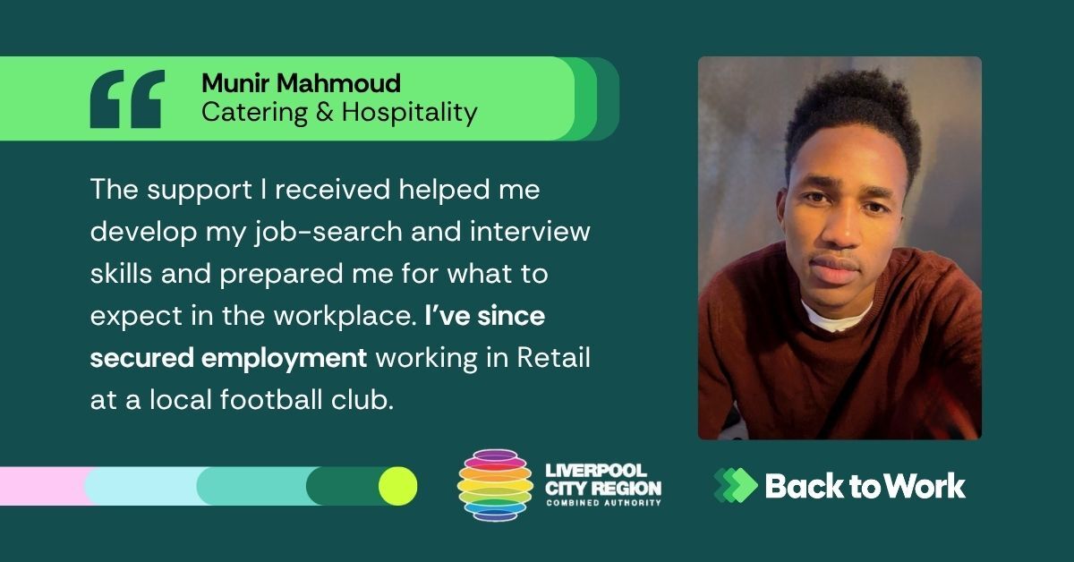 Munir's story - Back to Work